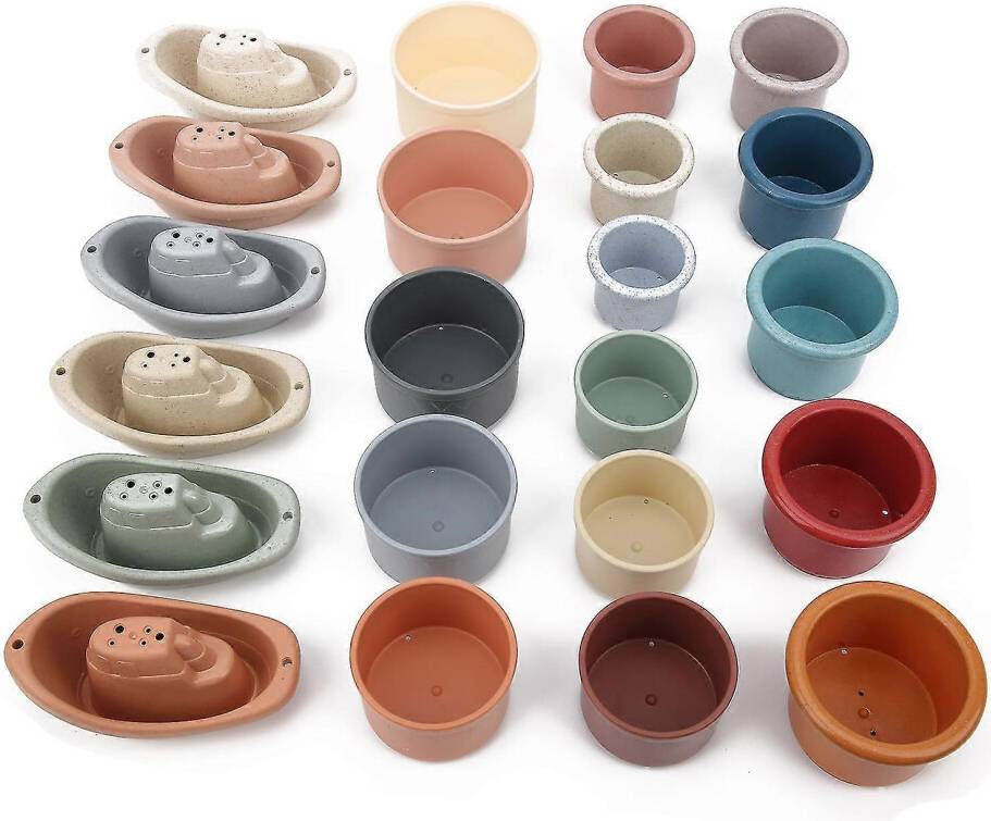 Colorful Stacking Children Cup Toy