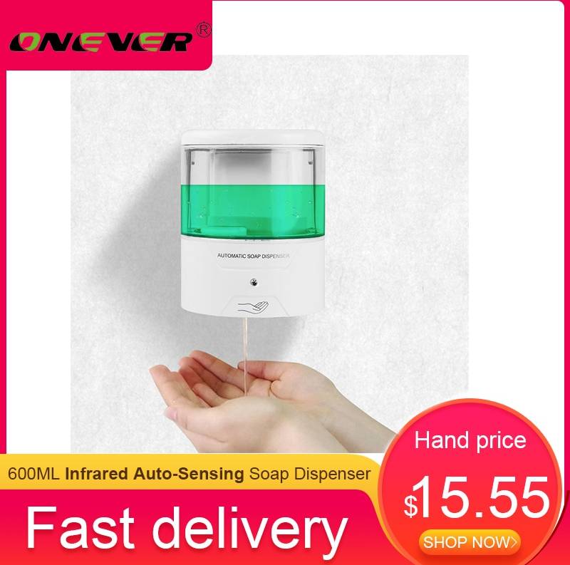 Onever 600ml Tvål Dispenser Abs Infraröd