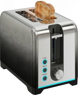 Homcom 2 Slice Toaster With 7 Browning Levels