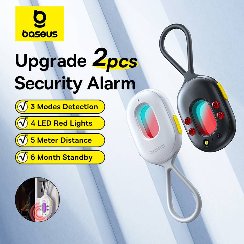 Home security alarms systems Baseus 2PCS Security Alarm Detector