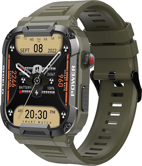 Rugged Smart Watch RNCYN 1.85 Inches