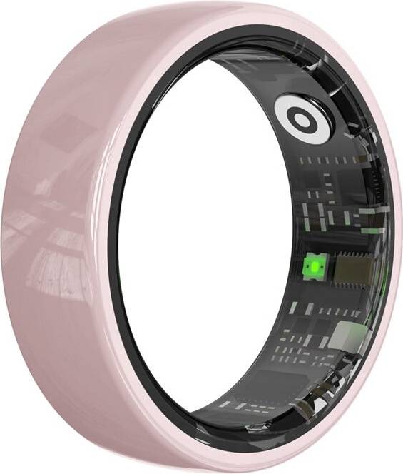 Saudism R12 Ceramic Ring With Heart Rate