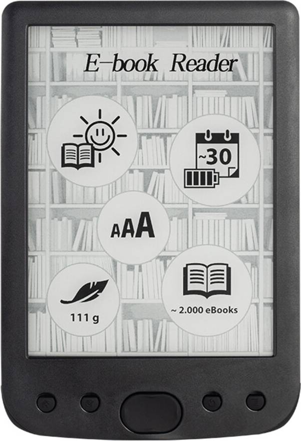 6 Inch Portable E-Reader E-Ink Display