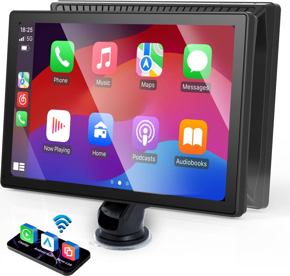 9 Inch Wireless Car Stereo with Touch Screen