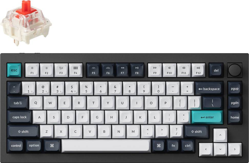 Keychron Q1 Max Keyboard Universal USB RF Wireless Bluetooth