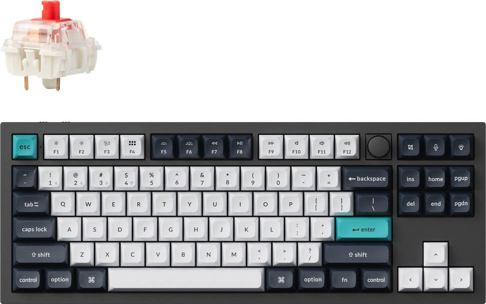Keychron Q3 Max Keyboard Universal USB RF Wireless Bluetooth