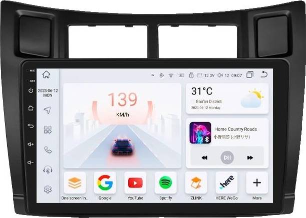 Touchscreen OEM Auto Multimedia System Touchscreen Oberfläche