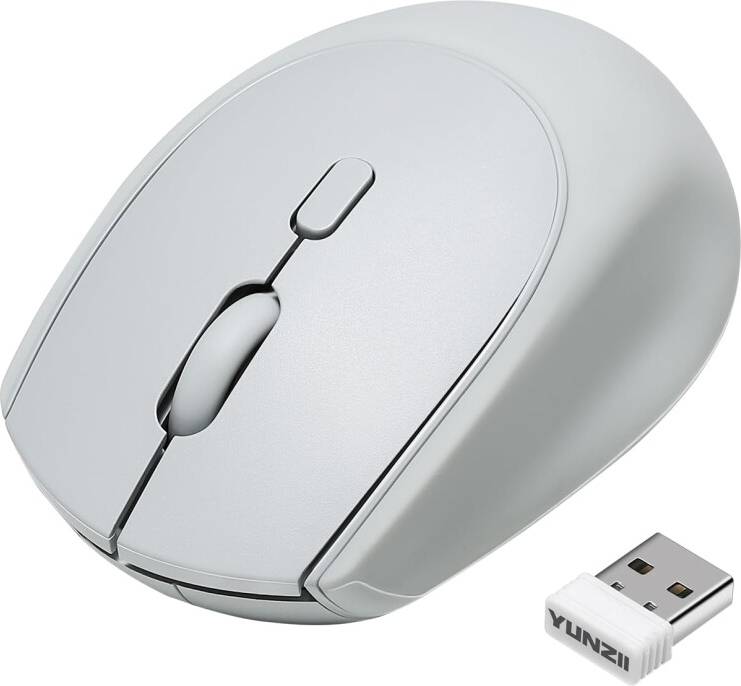 YUNZII C2 Wireless Silicone Computer Mouse
