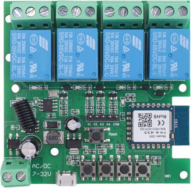 Home Remote Control Module 5V 12V 24V