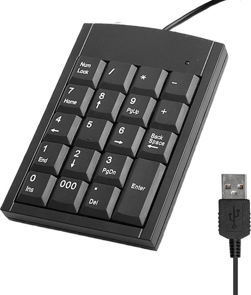USB Numeric Keypad Wire Mini