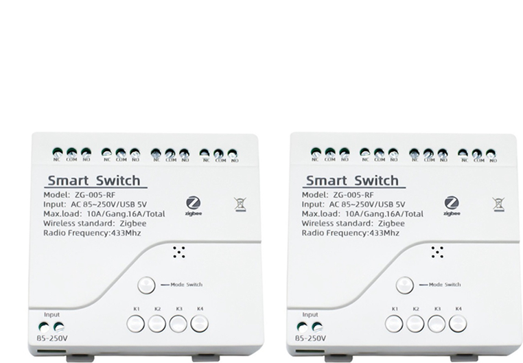 4CH Zigbee Smart Light Switch Module