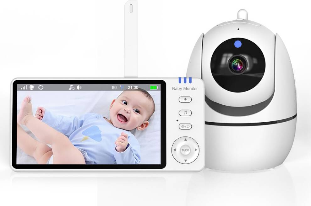 720P HD Baby Monitor 5 Inch LCD Screen