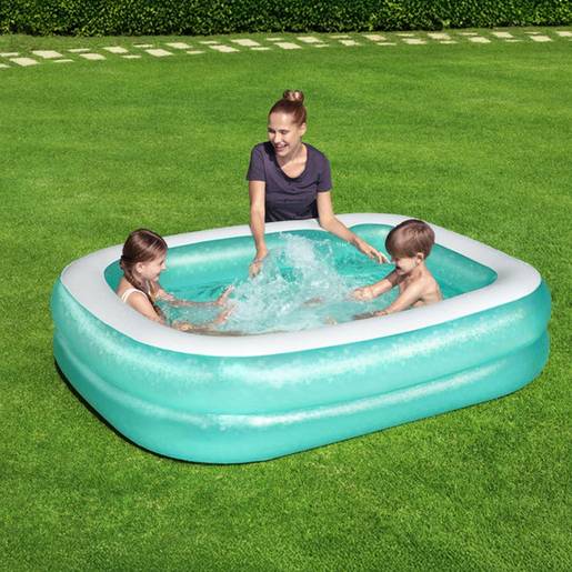 6.7ft Rectangle Family Inflatable Paddling Pool