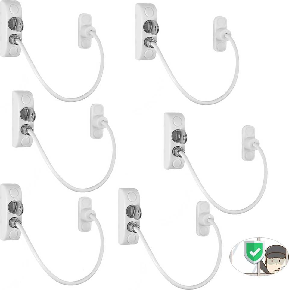 Upvc window locks 6 Packs Upvc Window Locks