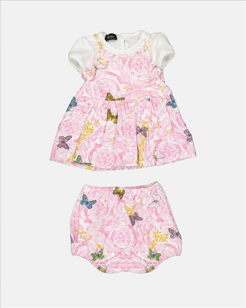 Girls gold dress Fancy Dress Versace Robe Barocco Butterfly - 6-9M