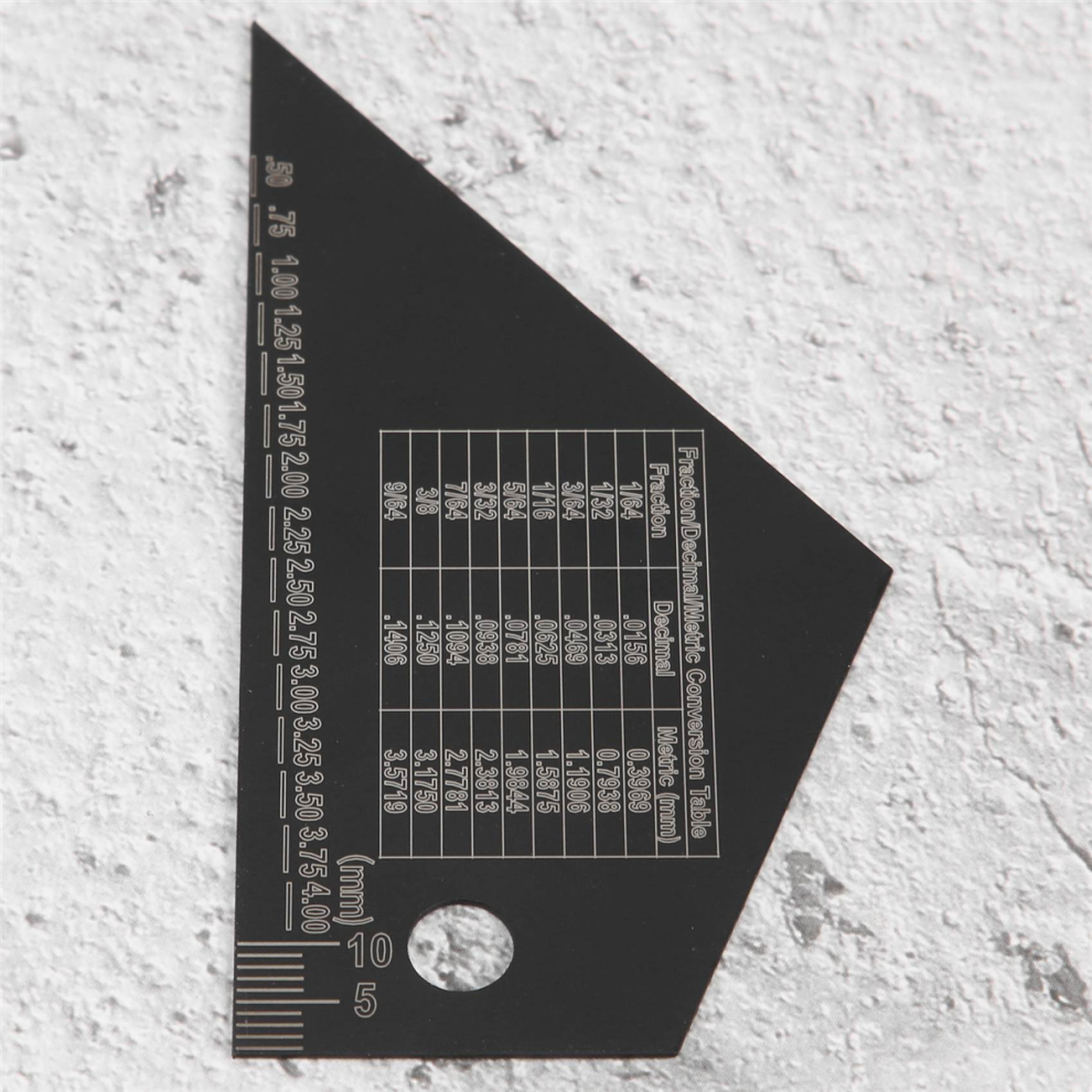 Fret Leveling Tool Guitar Bass Neck Fingerboard Ruler