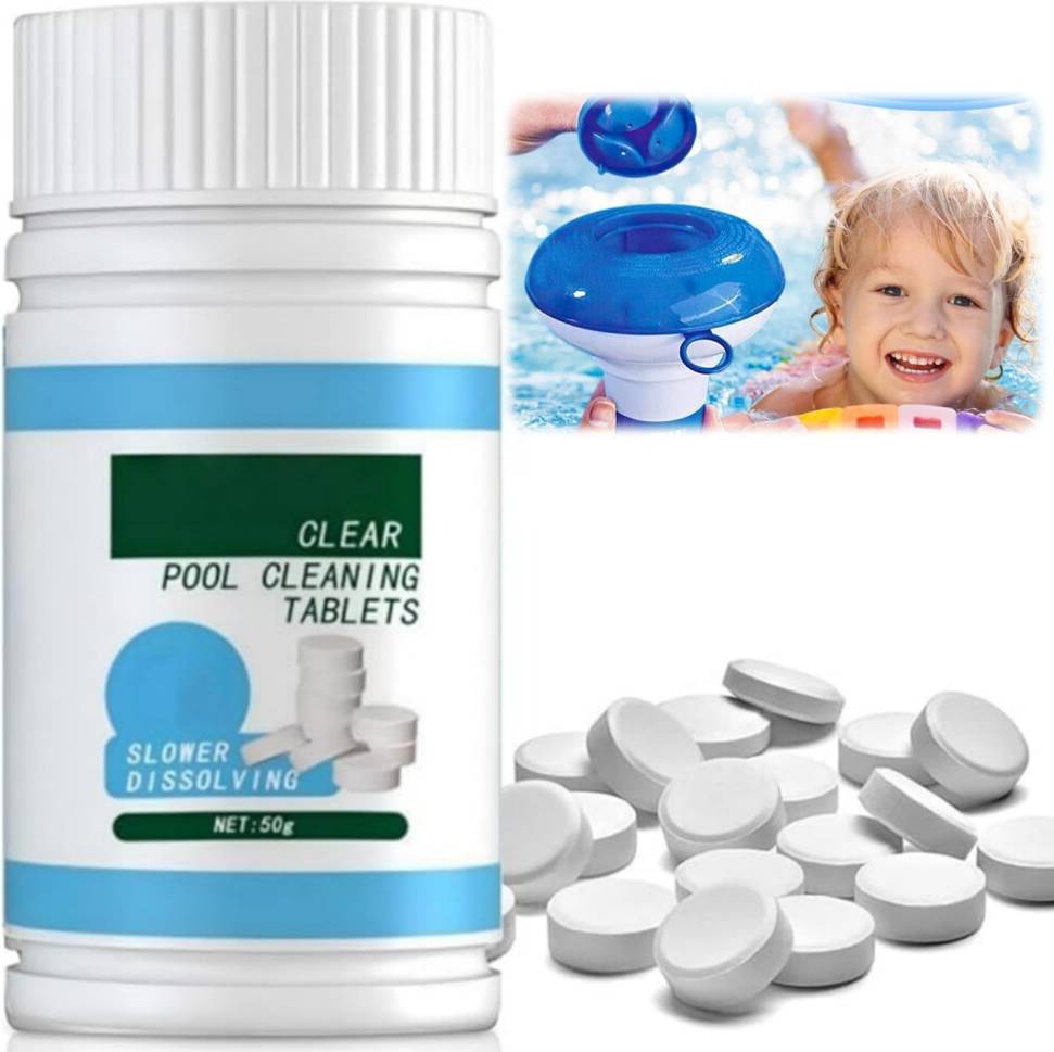 Chlorine Tablets 100PCS Multi Function