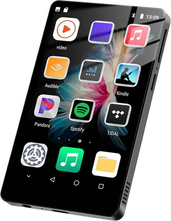 16gb mp3 afspiller Typecat WiFi MP3 Player 5.0 Inch Full Touch Screen