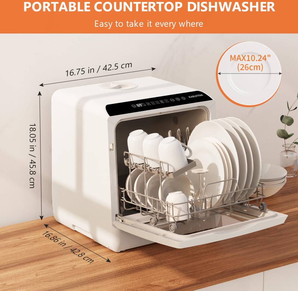 Table top dishwasher Table Top Dishwasher 6 Programs Mini