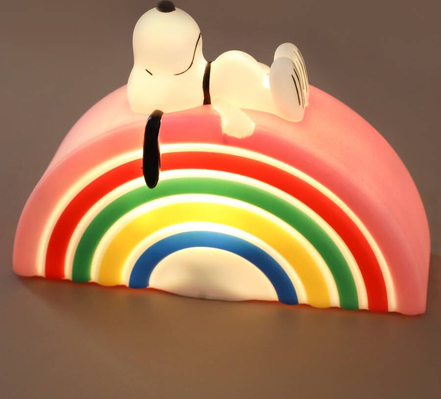 Snoopy Rainbow LED Night Light