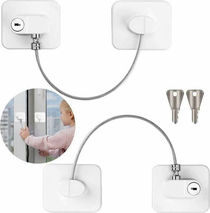2-Pack Child Safety Window Locks