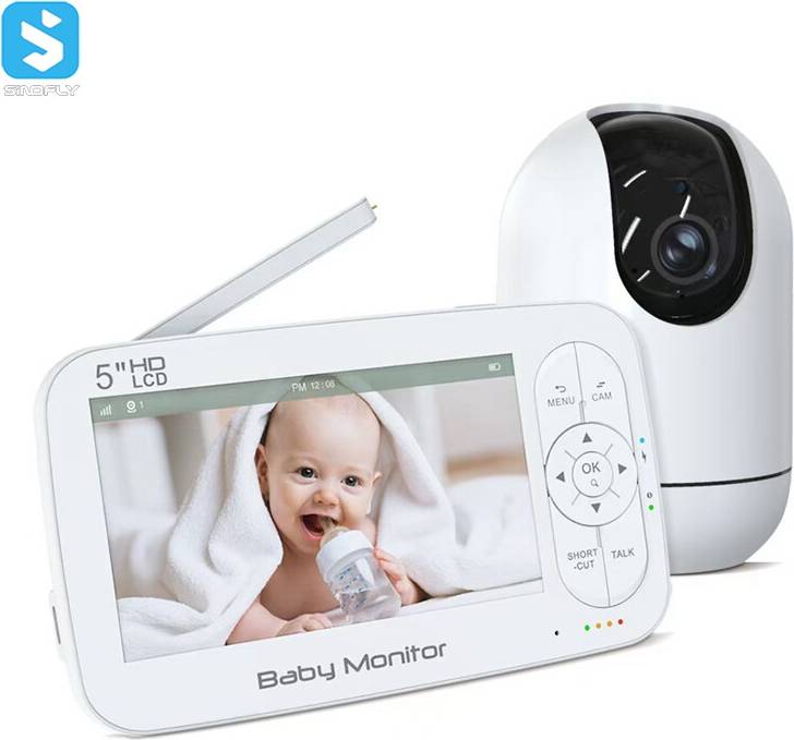 Video Baby Monitor RNCYN 5 Inch Screen