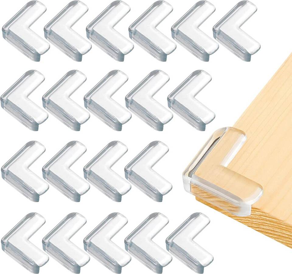 Table Corner Protectors Transparent