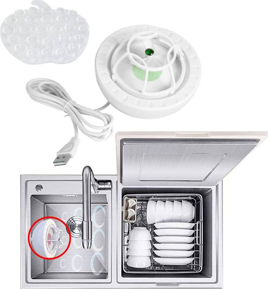 Mini Portable Ultrasonic Dishwashing Machine