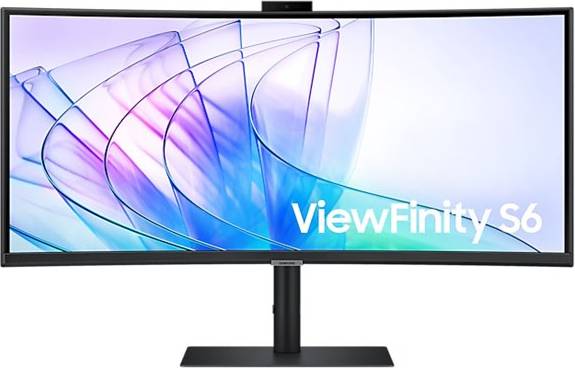Samsung ViewFinity S6 S34C652VEU 34 Inch USB-C Docking Switch