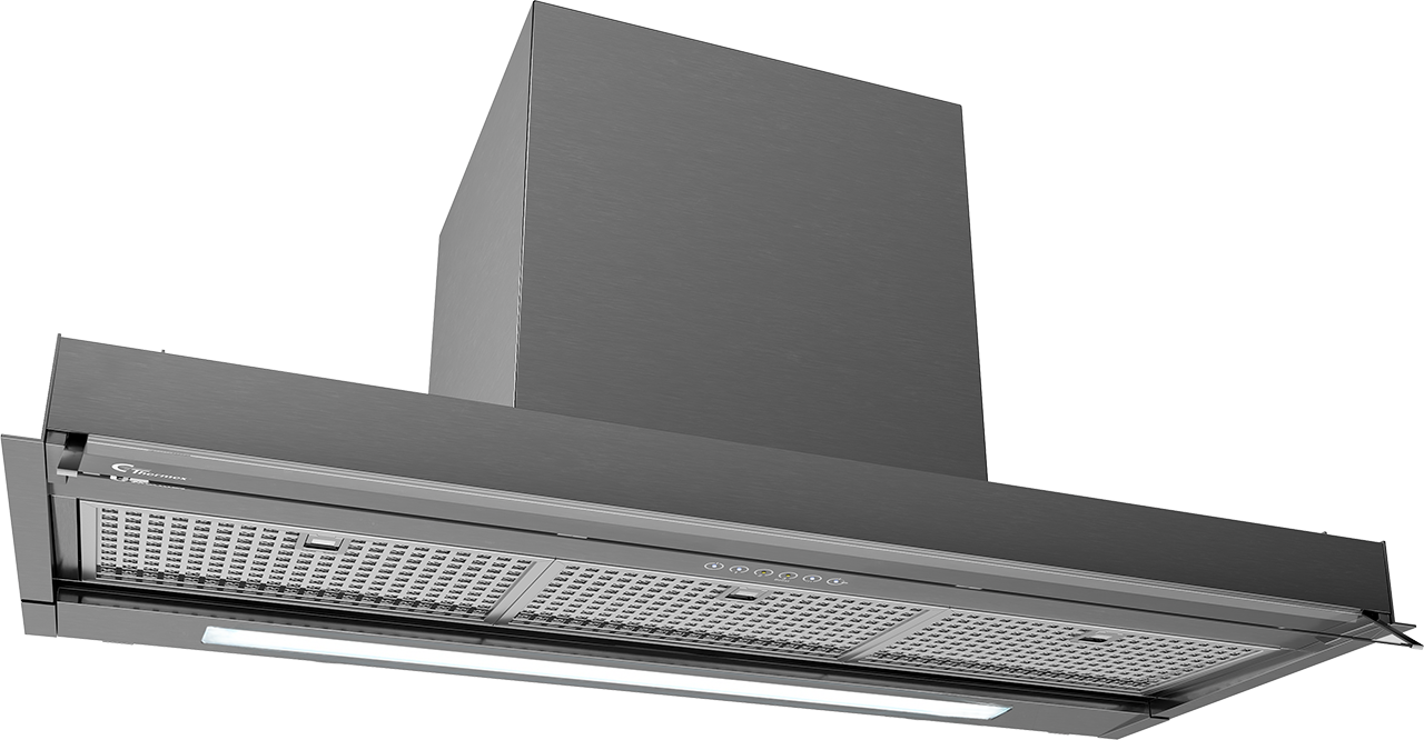 Thermex Integro 51 II LED Strip 90 cm, Rostfritt stål