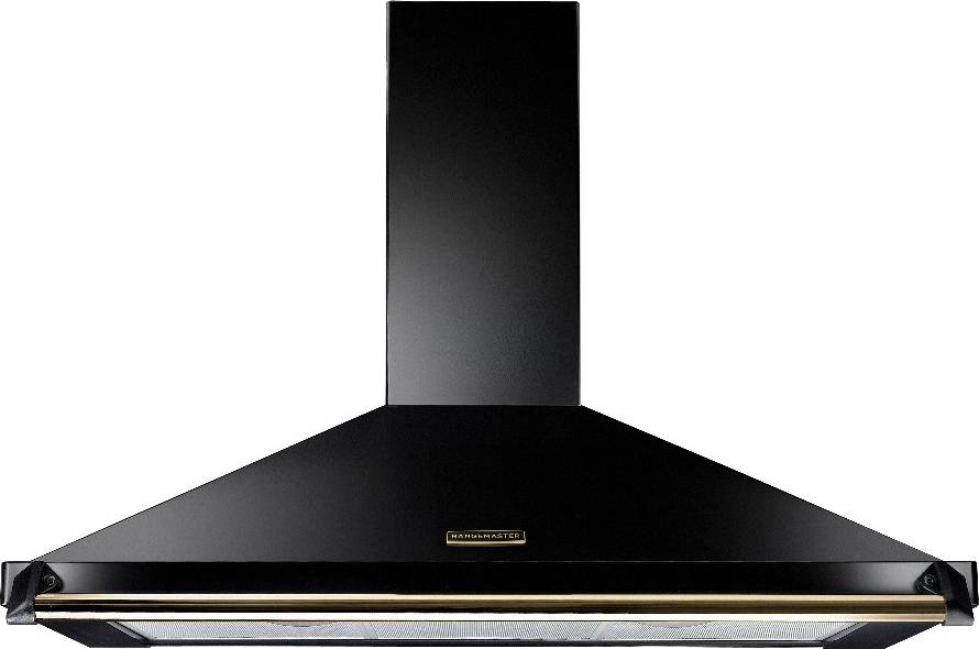 Rangemaster cooker hood Rangemaster RCLAHDC110BL Chimney Cooker Hood