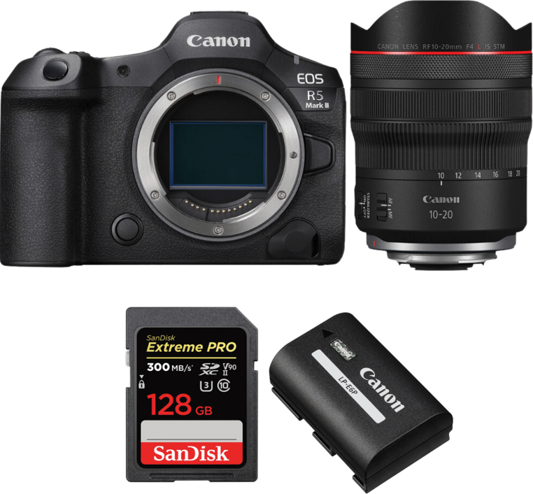 Canon eos r5 Canon EOS R5 Mark II Photo Hybride 128GB