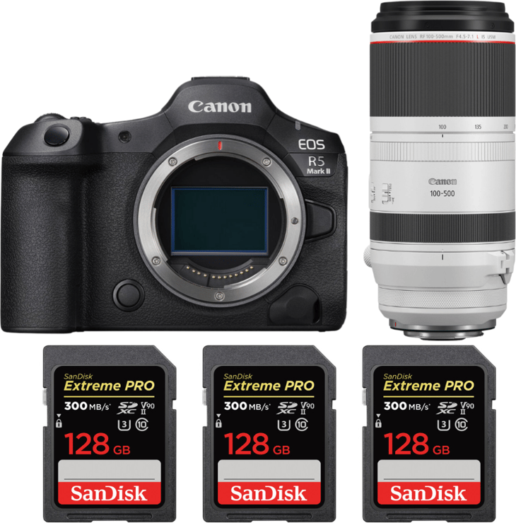 Canon eos r5 Canon EOS R5 Mark II Photo Hybride 128GB