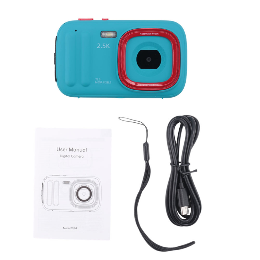 72MP Digital Camera 2.5K Compact Point 16X Zoom