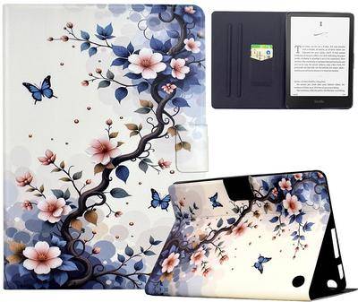 Amazon Fire 7 Pattern Printing Tablet Leather Case