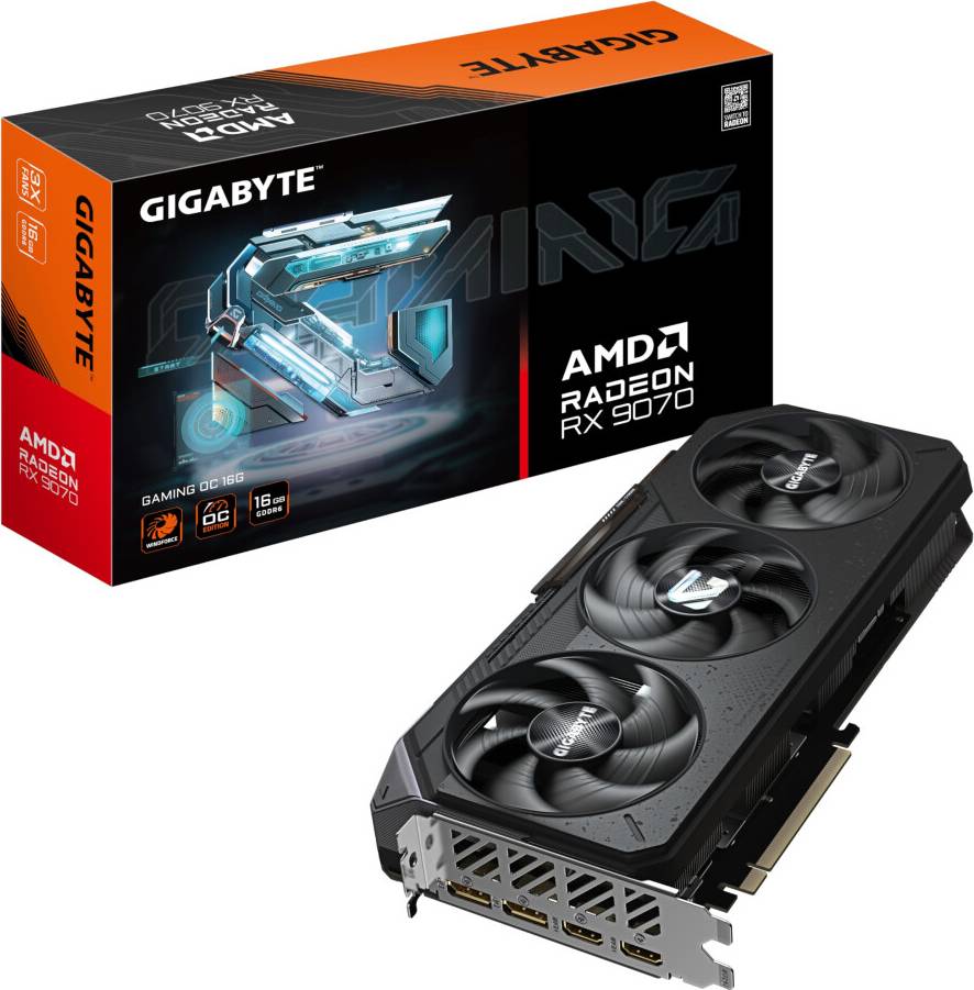 Radeon rx 9070 oc Gigabyte Radeon RX 9070 Gaming OC 16G Graphics Card