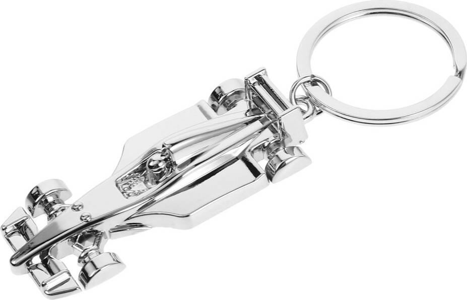 Solustre Racing Car Keychain Pendant For Men