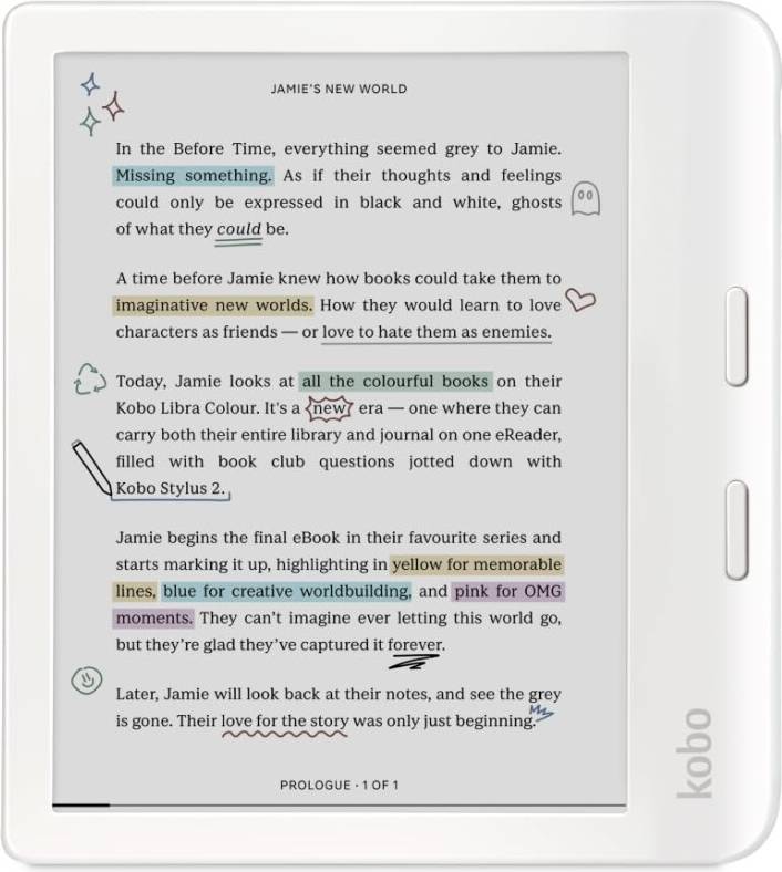 Libra Colour E Ink Kaleido 3 Display