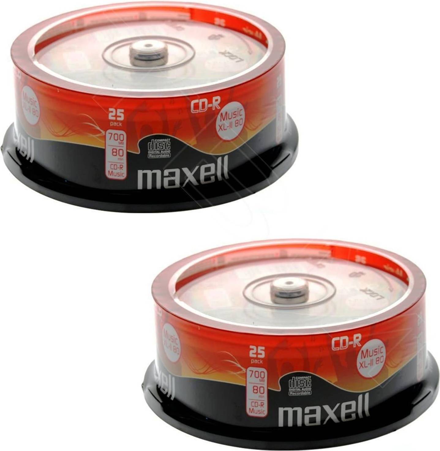 CD-R80 XL-II Blank CDs Pack 50