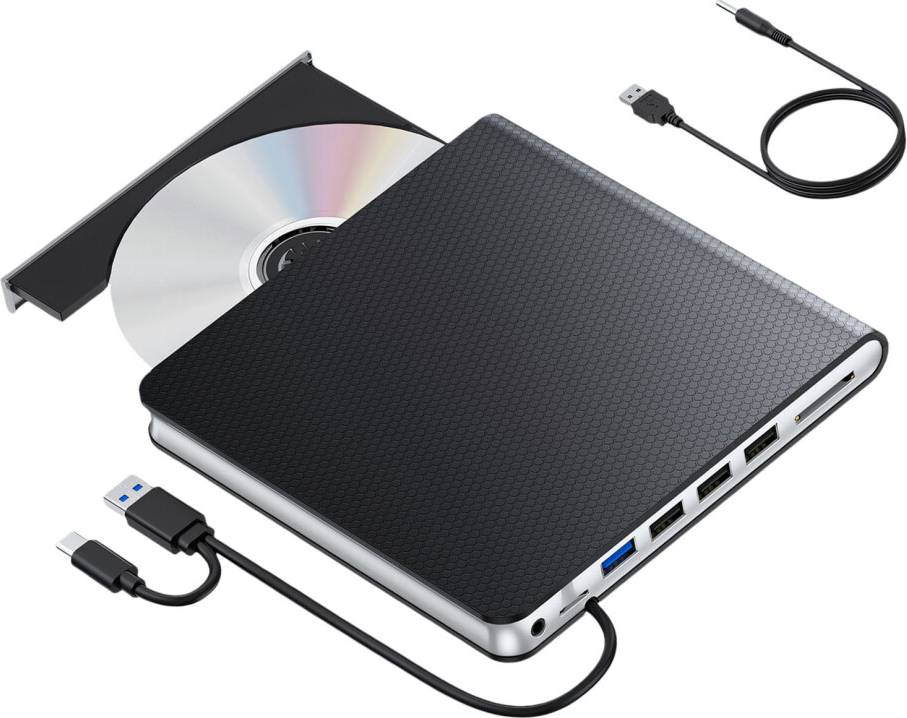 5Gbps External Disc Drive USB Type C Writer