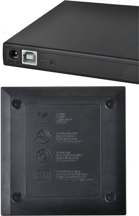 Dvd player Usb 2.0 Extern Cd-Rw Brännare Dvd-R Combo Player