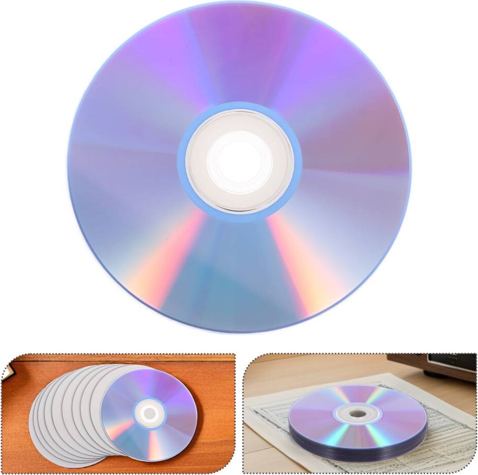 10-Pack Blank DVD-R Discs