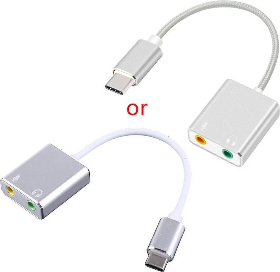 USB C External Sound Card Adapter