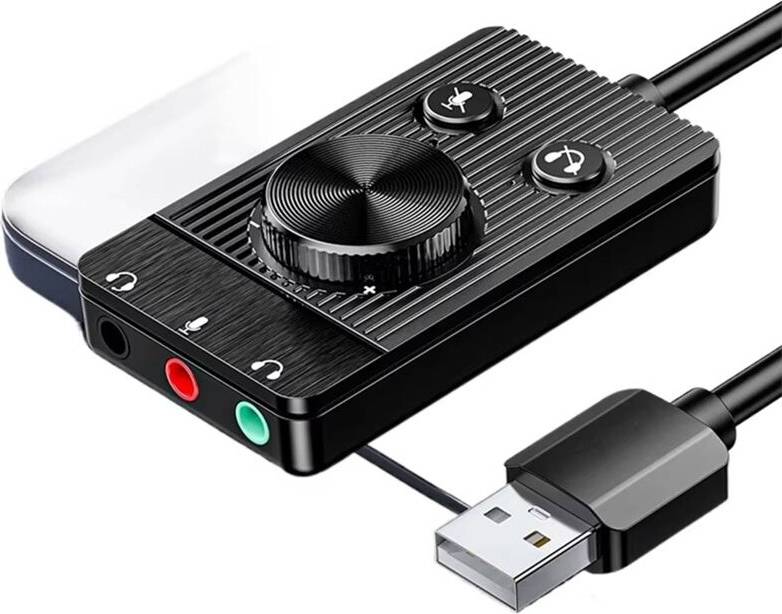 USB Sound Card Audio Interface
