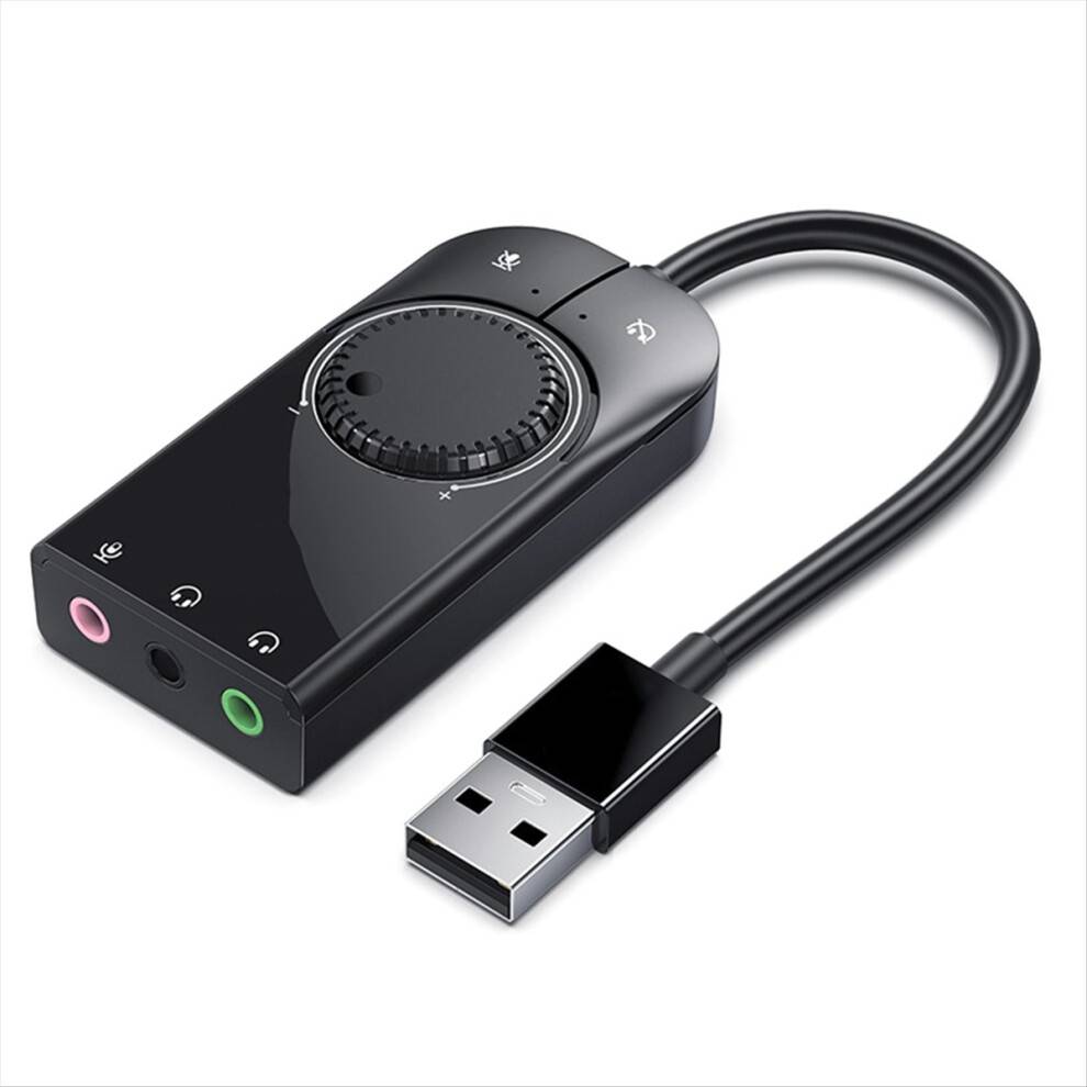 Typecat Sound Card USB Audio Interface Adapter