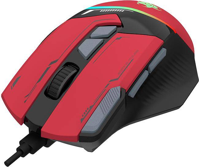 Pelė Gamezone Spectra Raudonas RGB USB