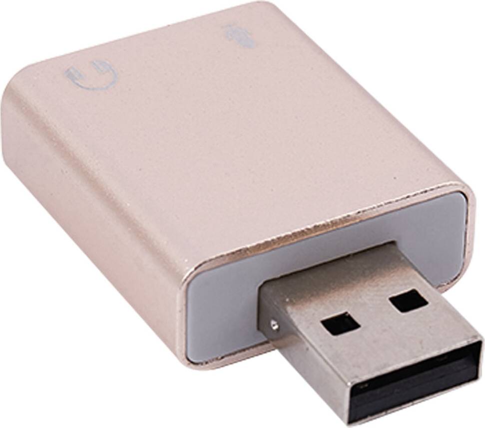 Lydkort 7.1 2X USB Sound Card 7.1 Adapter