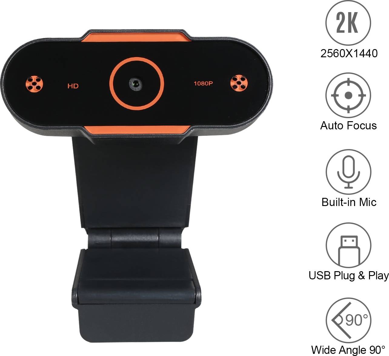 1080P HD Computer Camera Video Conference