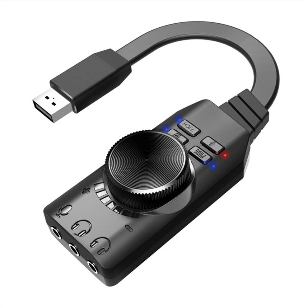 USB External Sound Card Adapter