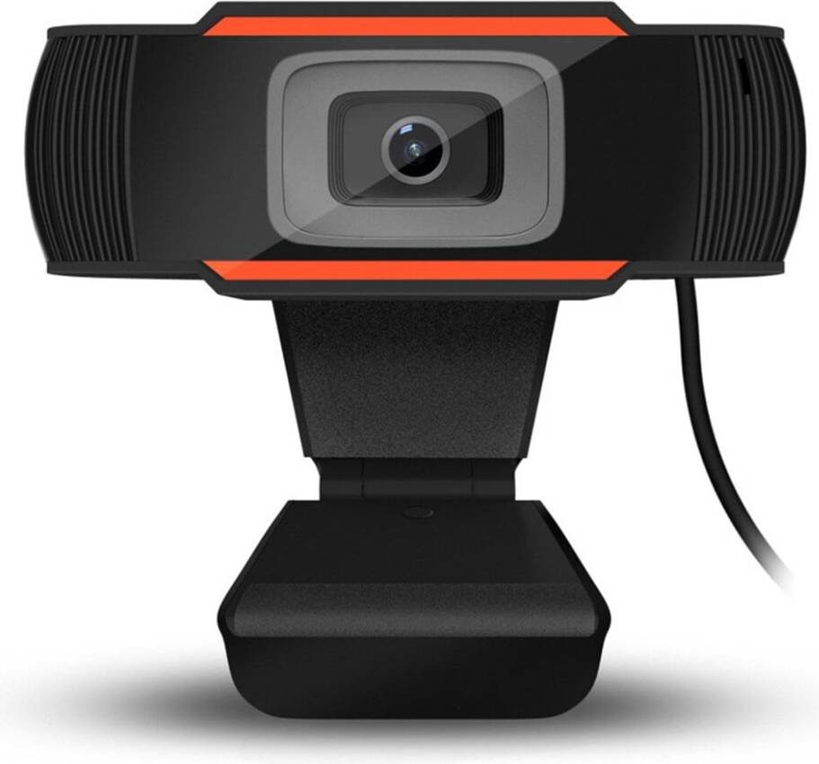 720P Webcam Built-in Mic 180Rotatable Computer
